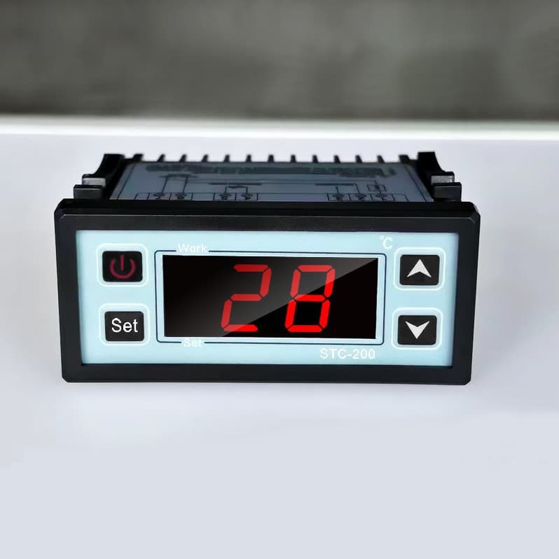 STC-200 Microcomputer Thermostat Digital Display Temperature Controller Refrigeration and Heating Temperature Control Instrument