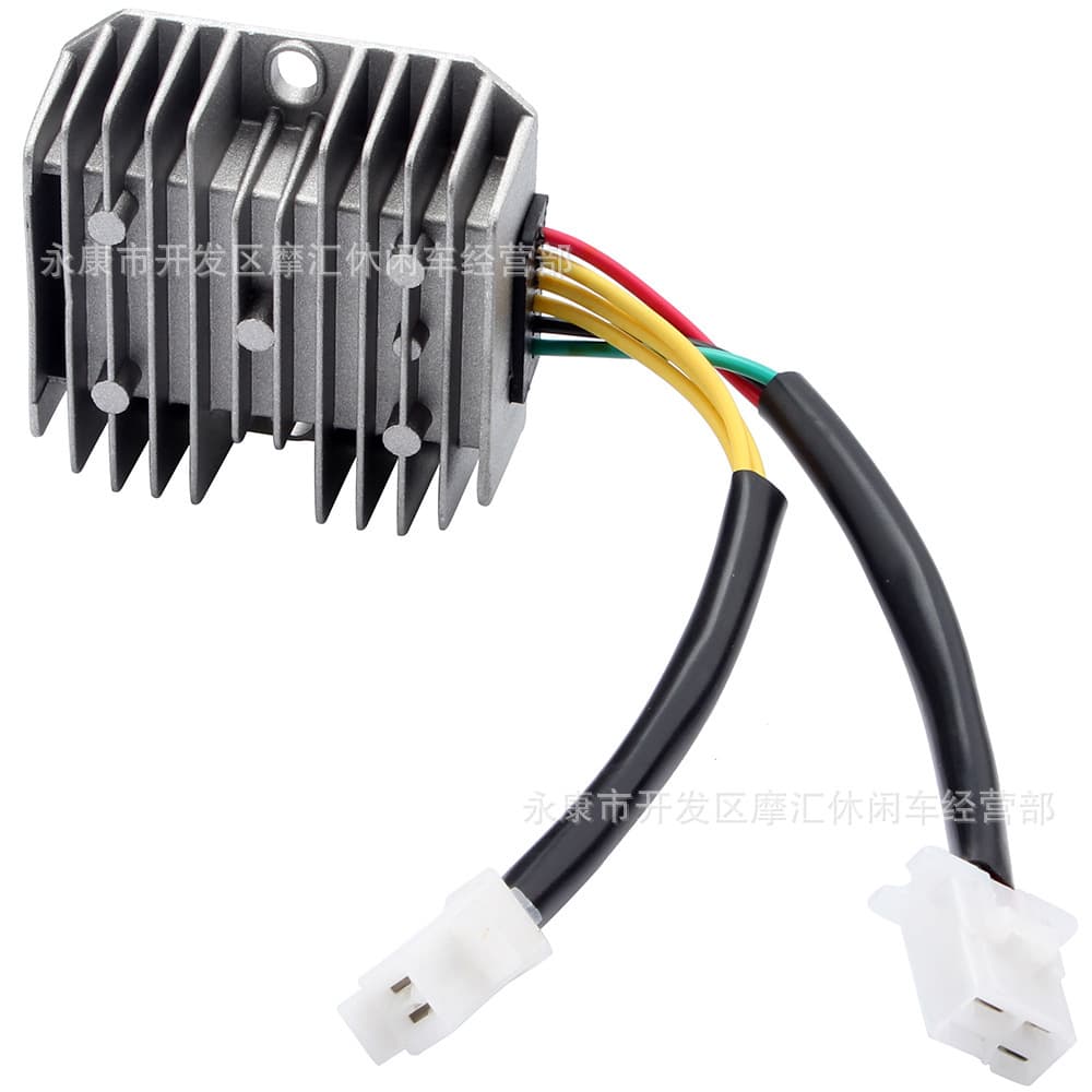 Scooter Motorcycle 6-Wire GY6 50 150CC 152QMI 157QMJ CH125 Rectifier Regulator Voltage Stabilizer