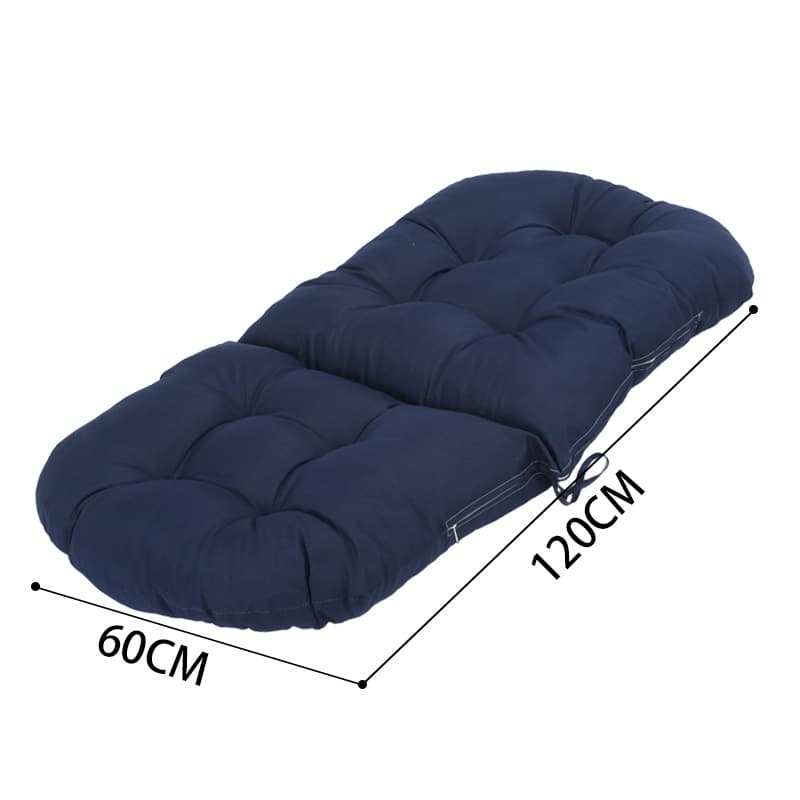 Outdoor Waterproof Sun Protection Thickened Single-piece Garden Seat Cushion Sofa Chair Backrest Wooden Chair Cushion
