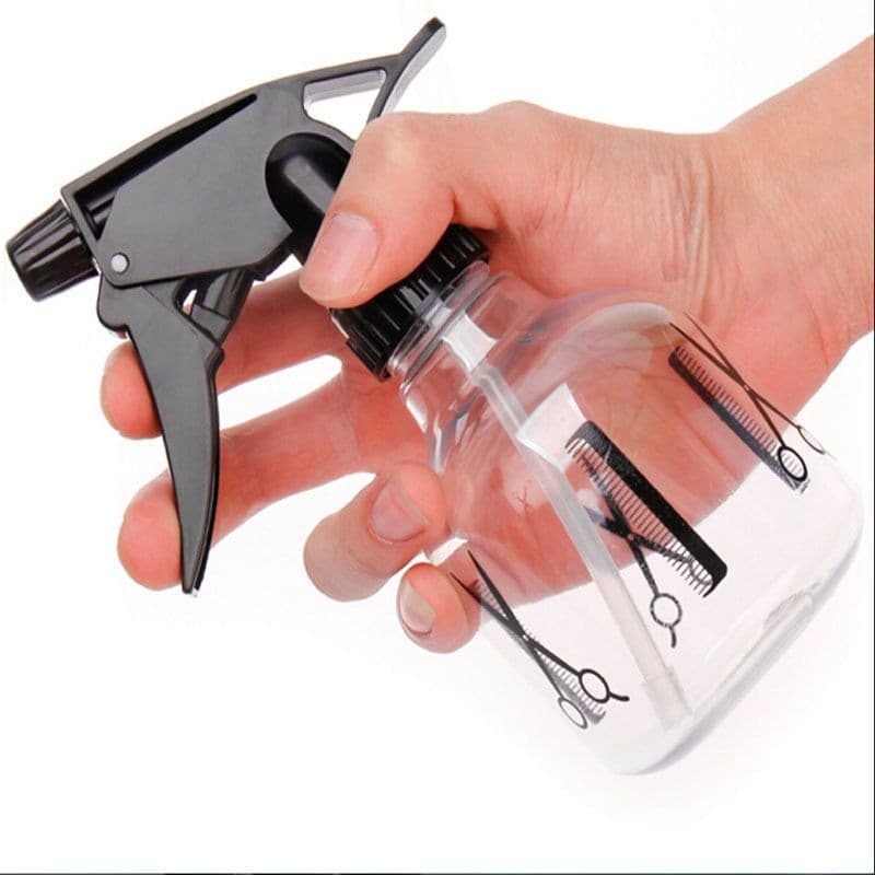 250ml small scissor-style push-button hair salon spray bottle/makeup spray bottle/garden watering can/sprinkler