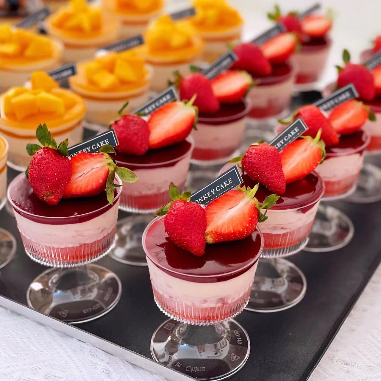 Disposable dessert cups, mousse cups, pudding cups, cocktail cups, champagne cups, ice cream cups, transparent plastic cups