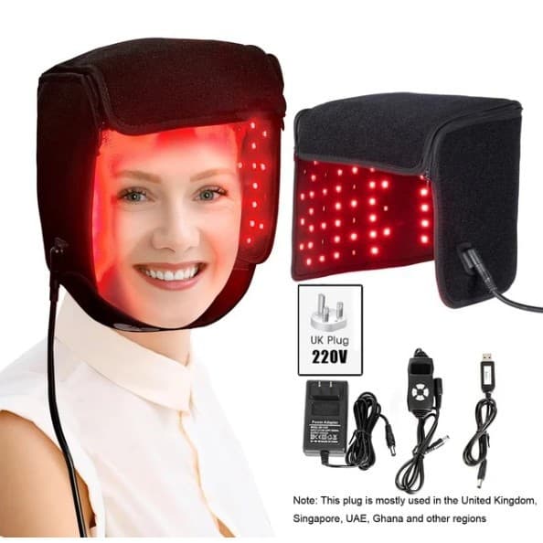 Red Light Therapy Cap Portable Hair Care Helmet Anti-Shed