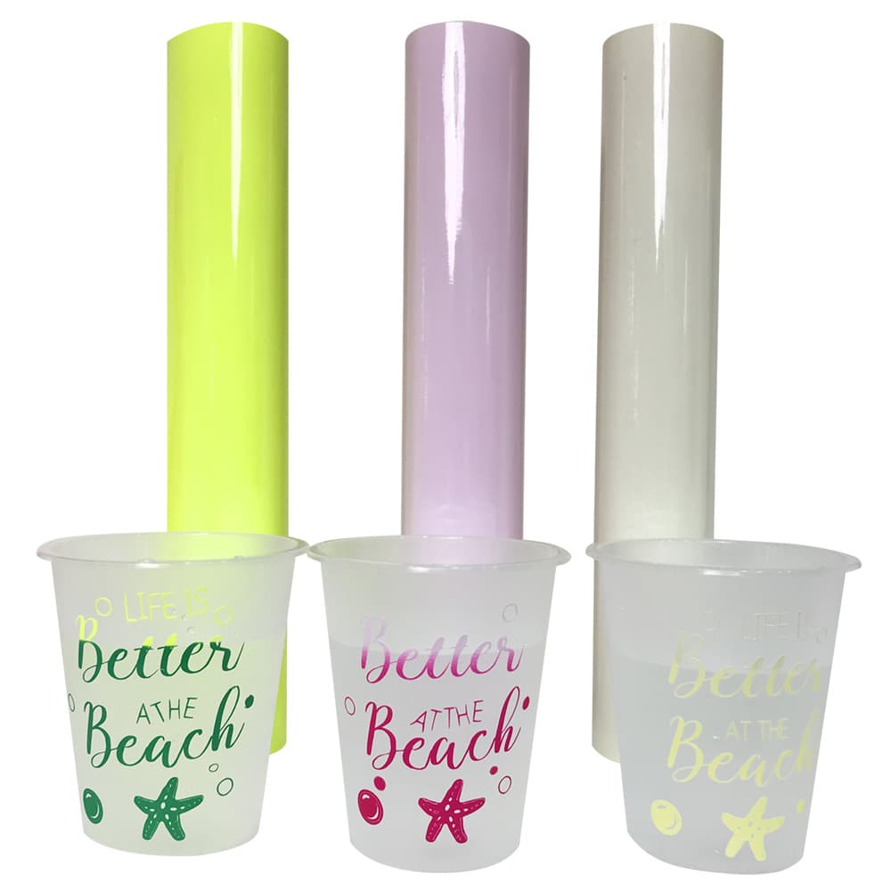 Cross-border e-commerce hot-selling cold-changing hot-changing advertising lettering stickers temperature-changing self-adhesive instant stickers gradient color-changing stickers
