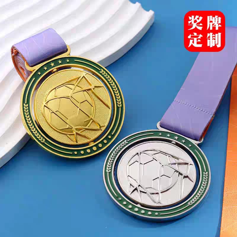 Medal Metal Commemorative Plaque Marathon Games Competition Listing Production Anniversary Employee Rewards