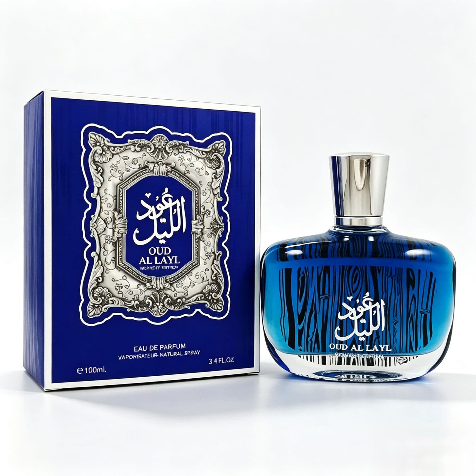 High-Quality Men's Wooden Perfume OUD AL LAYL Blue Arabian Dubai Middle East Export Live-Streaming Bestseller