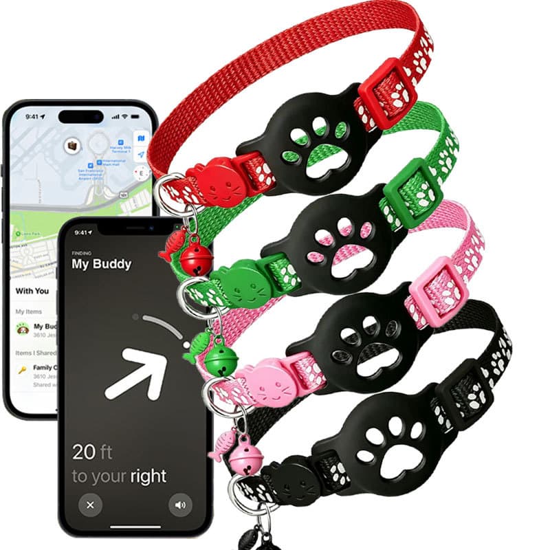 New Cross-Border Airtag Protective Case, Universal for Cats and Dogs, Apple Tracker Anti-Loss Pet Collar