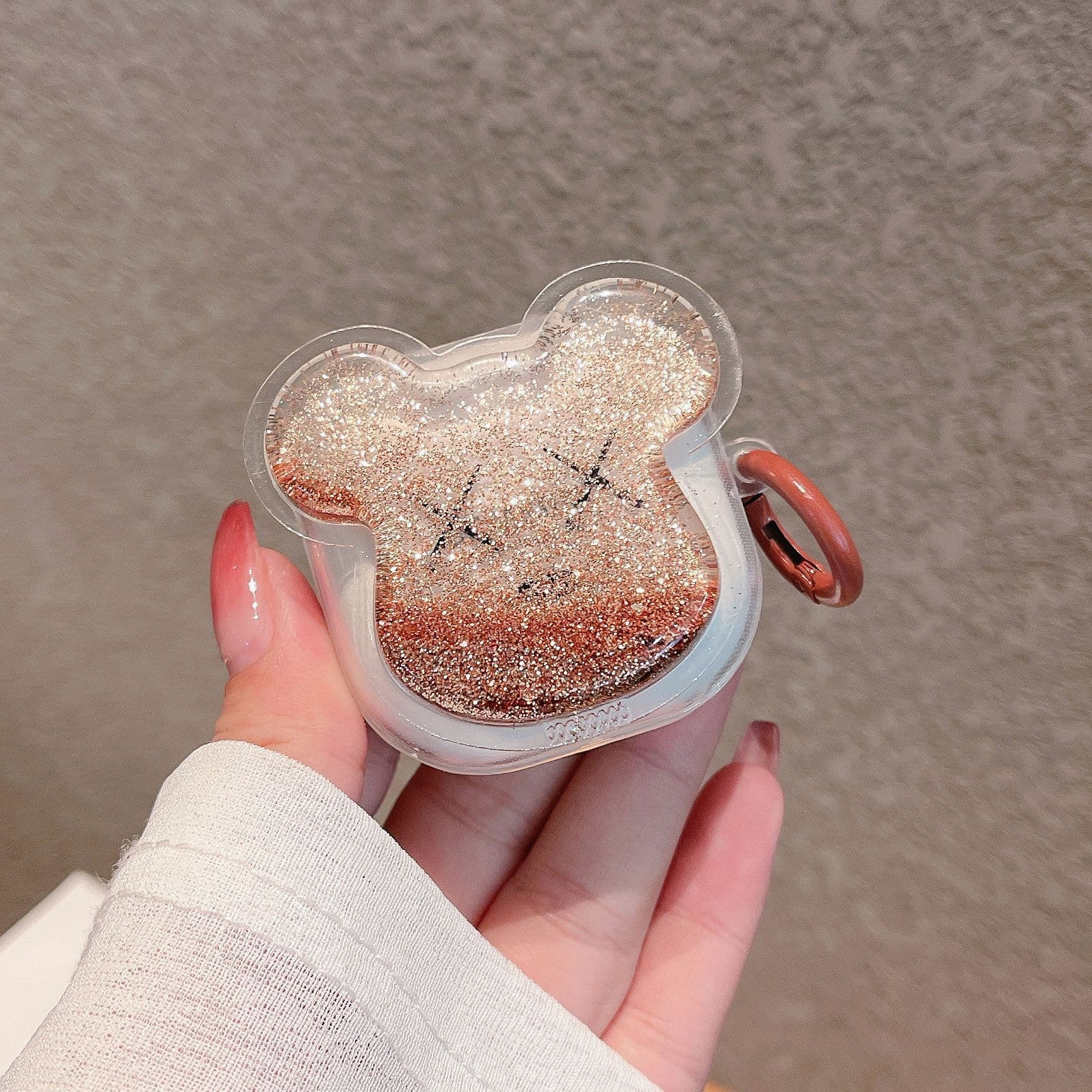 Compatible with Samsung Galaxy Buds Pro Case, Galaxy Buds Live Case, Bluetooth Earbuds Case 2, Cartoon Quicksand Bear