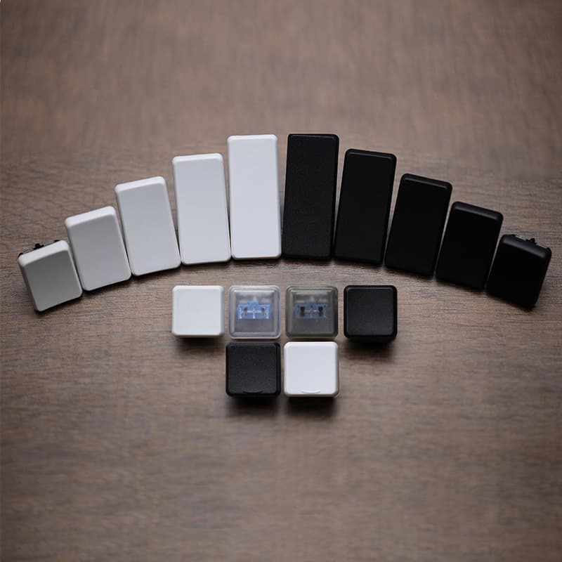 Hahu Peripherals Kailh Chocolate Low Profile Mechanical Keyboard Keycaps PBT/PC Pig Nose Ultra-Thin CFX Keycaps