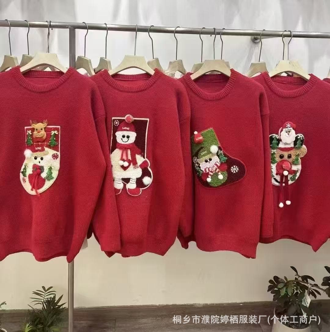 Christmas sweater knitwear for women