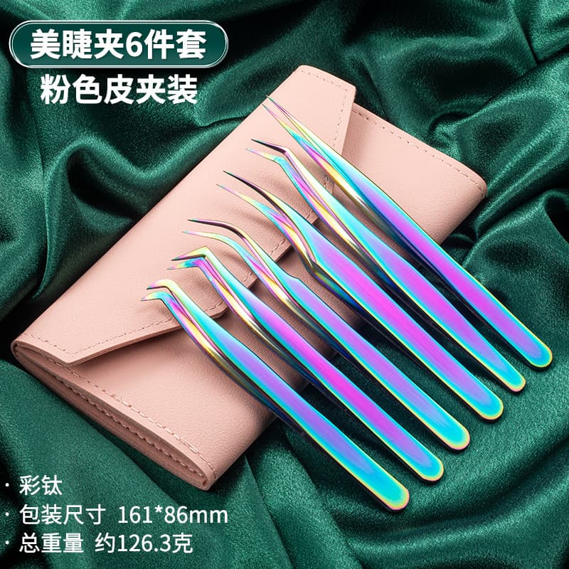 Eyelash Tweezers, Lash Tweezers, Blooming Tweezers, Gold Feather Clamp, Eyelash Clamp, Beauty Tools, Lash Extension Tweezers Wholesale