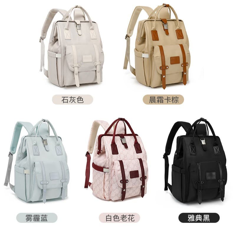 High-end bottle bag, outing mommy bag, large capacity, thermal insulation, good looks, fashionable casual commuting mommy bag wholesale