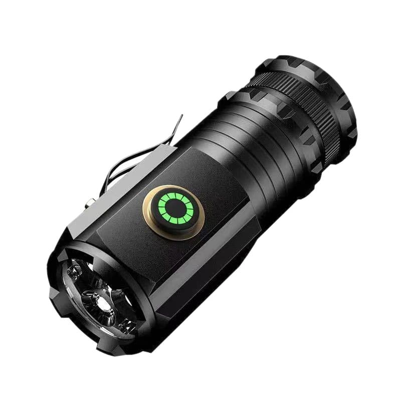 New Compact Mini 3-LED High-Power Flashlight, Outdoor Long-Lasting, Waterproof, Multi-Function Night Fishing Cap Clip Light