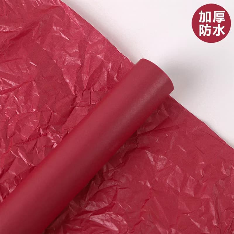 Pearlescent Waterproof Tissue Paper Round Bouquet Gift Box Lining Material Flower Wrapping Paper for Florists