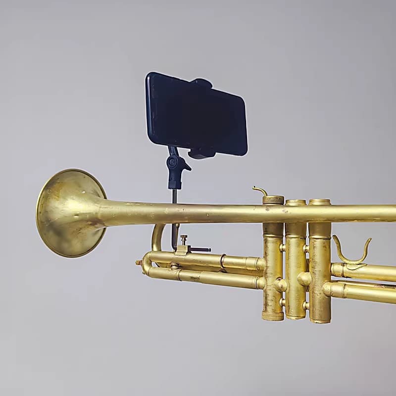 Trumpet Phone Holder Sheet Music Clip Music Stand Trumpet Accessories