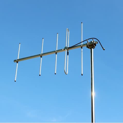 VHF 230MHz antenna, low-frequency 230MHz Yagi antenna, power-controlled wireless intercom antenna, hydrological monitoring.