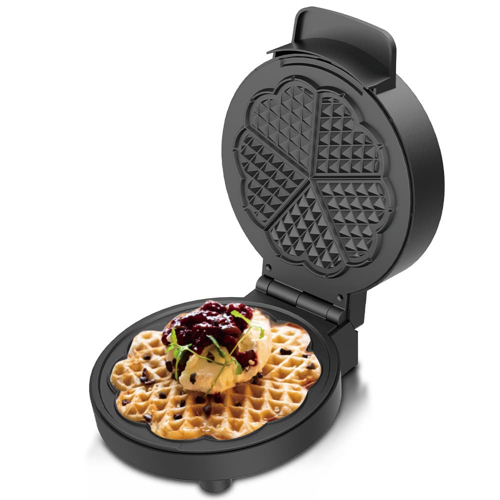 Cross-border European Standard Non-stick Electric Pancake Maker with Double-sided Heating, Thin Pancake Machine, Waffle Iron, Simple Breakfast Machine