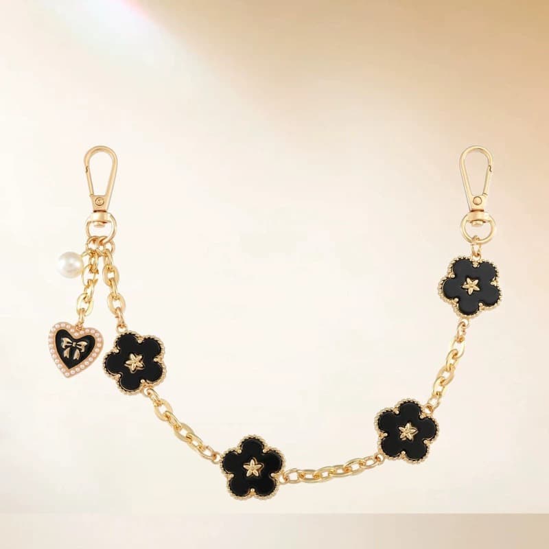 European and American Cross-Border Bag Charms Wallet Chain Key Chain Wallet Extension Chain Wallet Pendant Women's Accessories