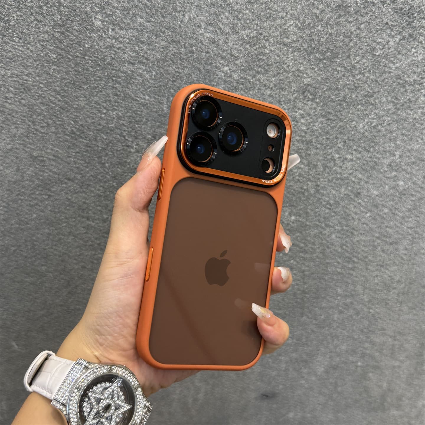 Compatible with iPhone 17 Pro Max Case, Precision Shield Transparent Apple 17 Pro Metal Lens Drop Protection Cover