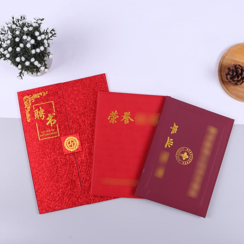 Manufacturer Direct Honor Certificates, Children Graduation Diploma Covers, Tri-fold Award Credential Appointment Certificates
