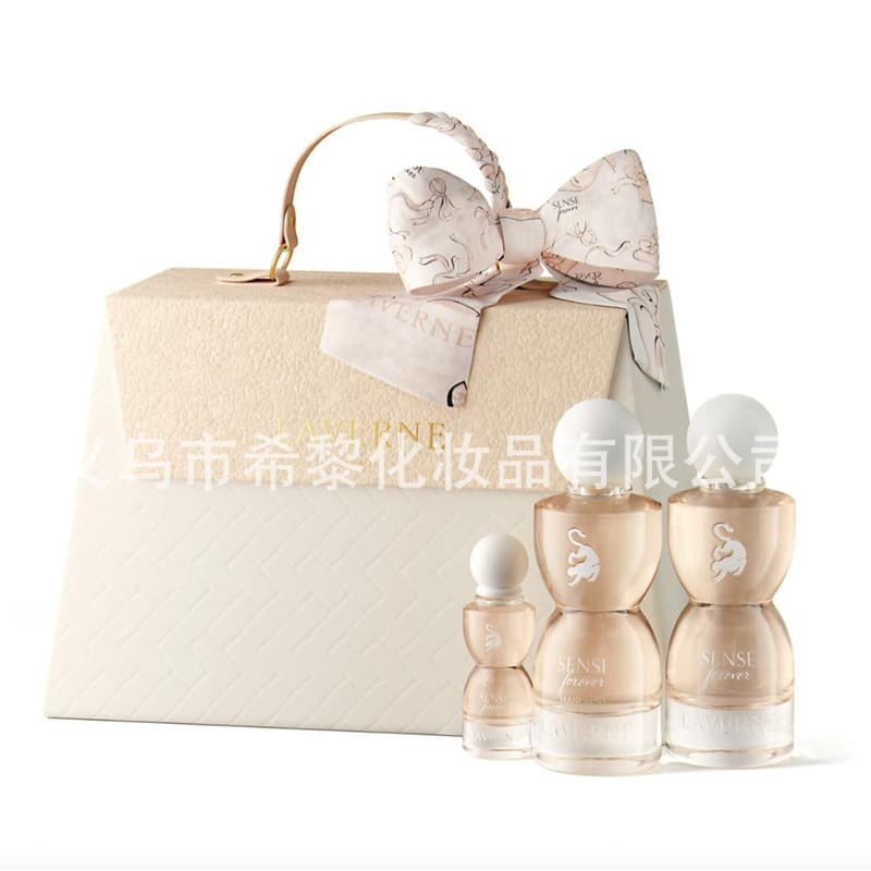 Cross-border Hot Seller Laverne Sense Pink Perfume Gift Set Saudi Dubai Middle East Arabian Perfume