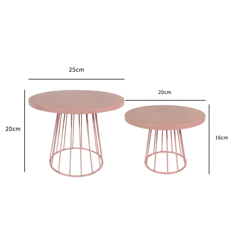 European-style Wedding Iron Cake Stand, Cake Dessert Pastry Fruit Display Tray, Tea Plate, Dessert Plate