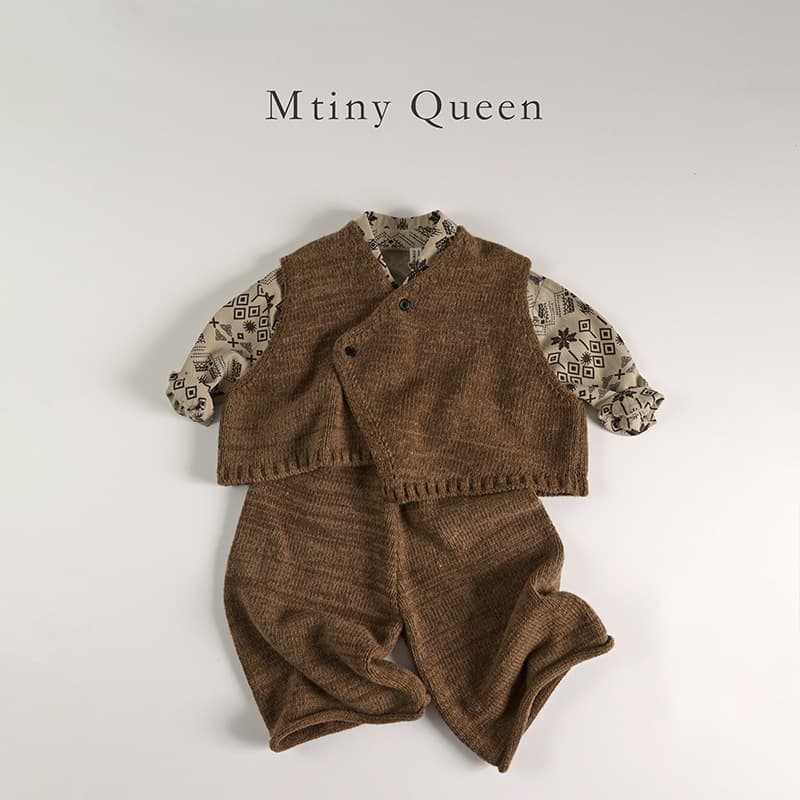 Original Design ~ Japanese Style Spring/Autumn Children's Sweater Loose Fashionable Knit Set Unisex Trendy Kids Knit Pants Set