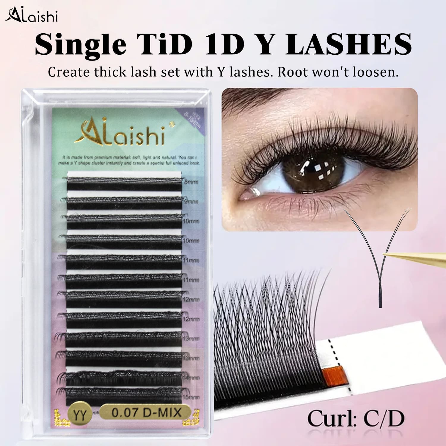 Dense YY False Eyelashes Eyelash Extension Salon Cross-border Hot-selling Pingdu City False Eyelash Factory Wholesale Customization