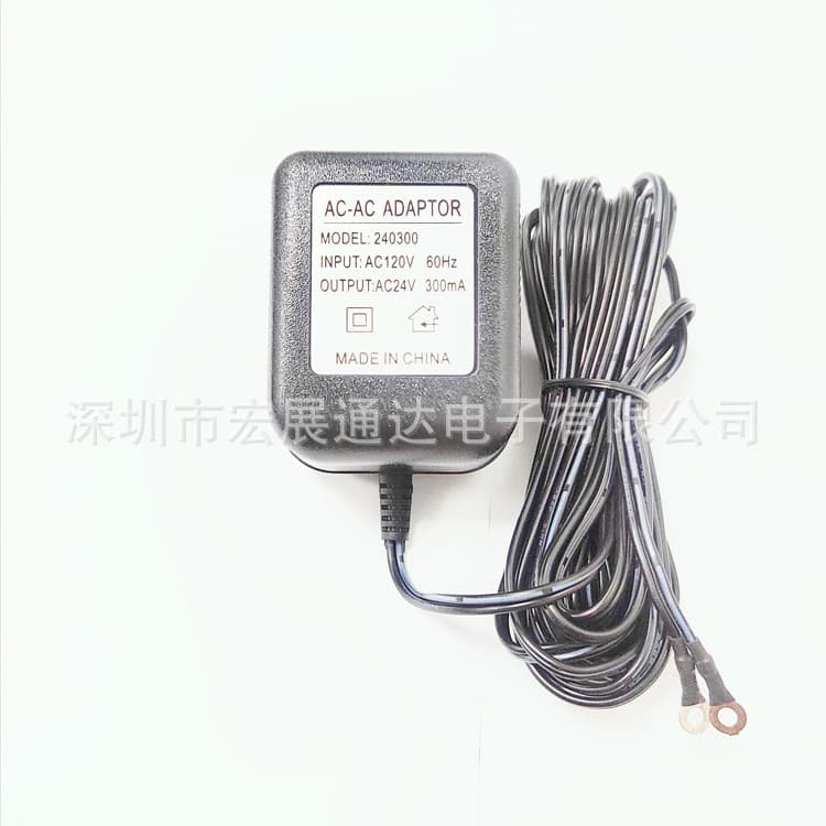 24V Doorbell Power Transformer 120V/24V 500mA Video Doorbell Power Supply 5m 8m 10m