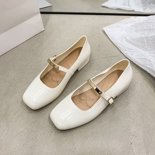 French Fashion Mary Jane Shoes, Chanel Style Women's 2025 Bestseller Retro Shoes, Low-Cut Flats, Elegant and Versatile