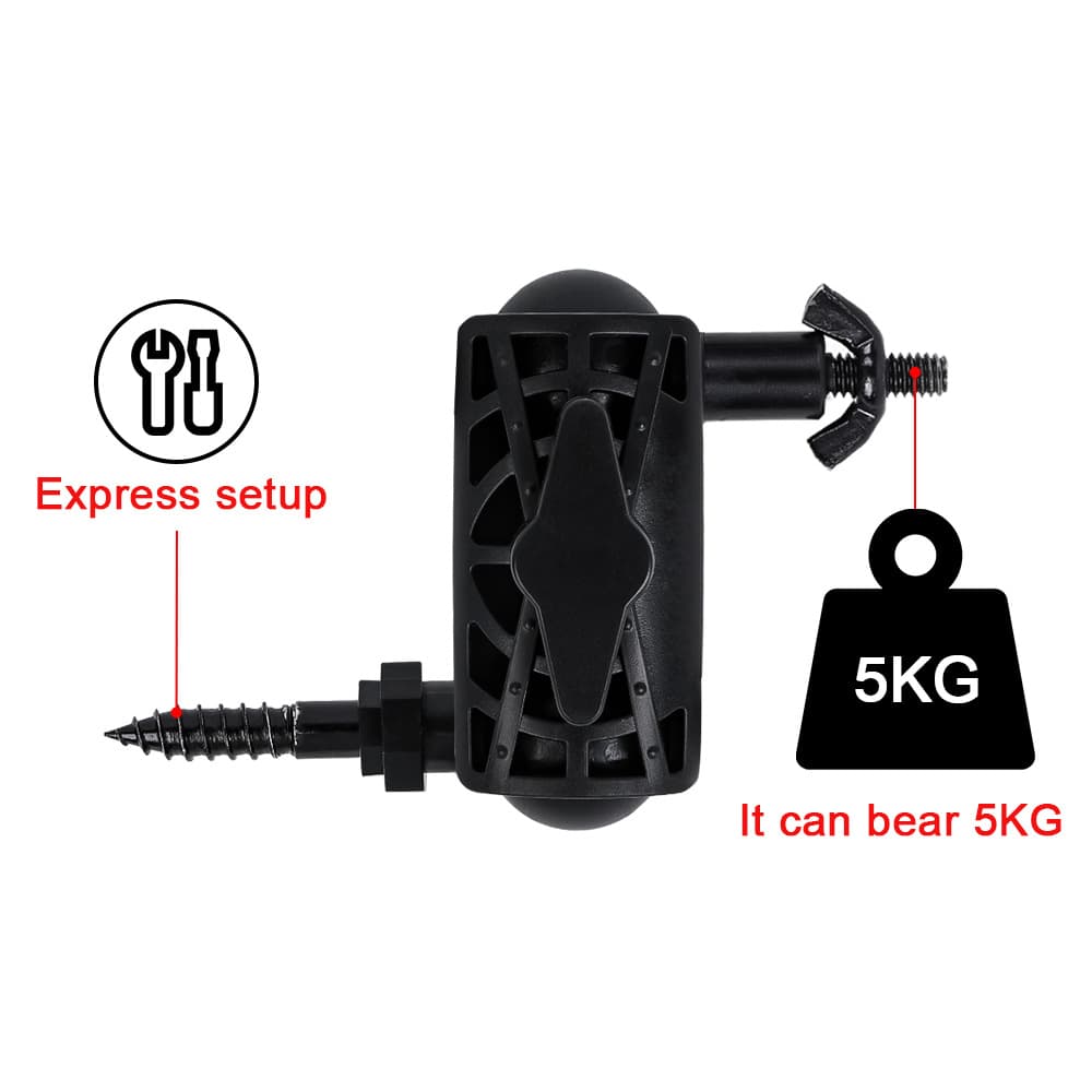 Tree wall bracket solar panel bracket animal camera adjustable bracket surveillance camera mounting bracket