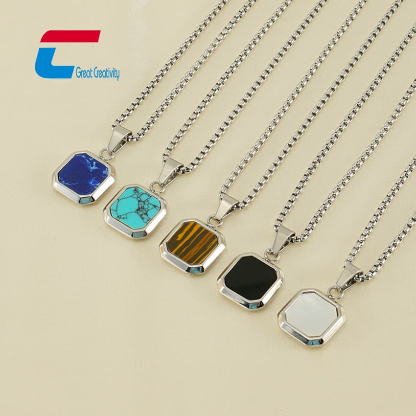 Bible Verses Ntag213 Ntag216 Gift NFC Metal Necklace