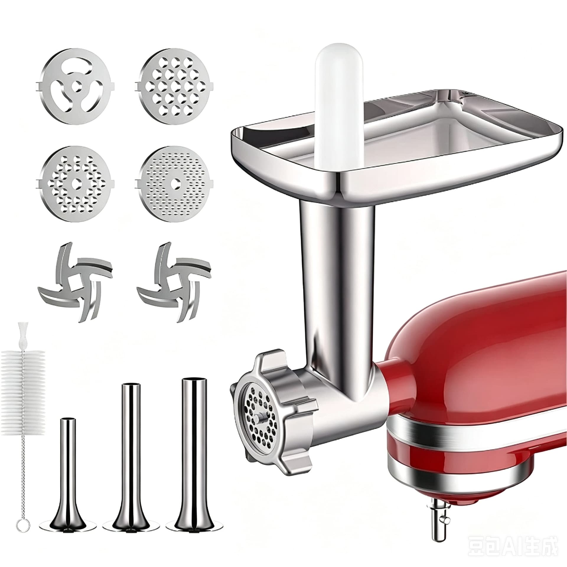 Kitchenaid Accessories Food Grinder Tube Compatible with Kitchenaid Mixer