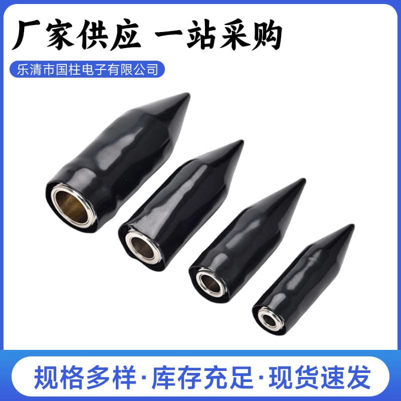 Industrial heat-resistant PVC protective sleeves, waterproof connectors, pointed protective sleeves, cable glands, dust covers for adapter wiring port protection