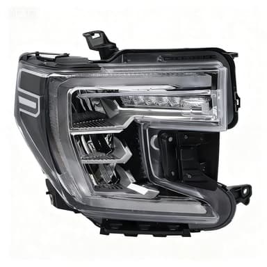 Compatible with GMC Sierra 1500 2019-2021 Headlight Assembly LED Plug and Play 84772475