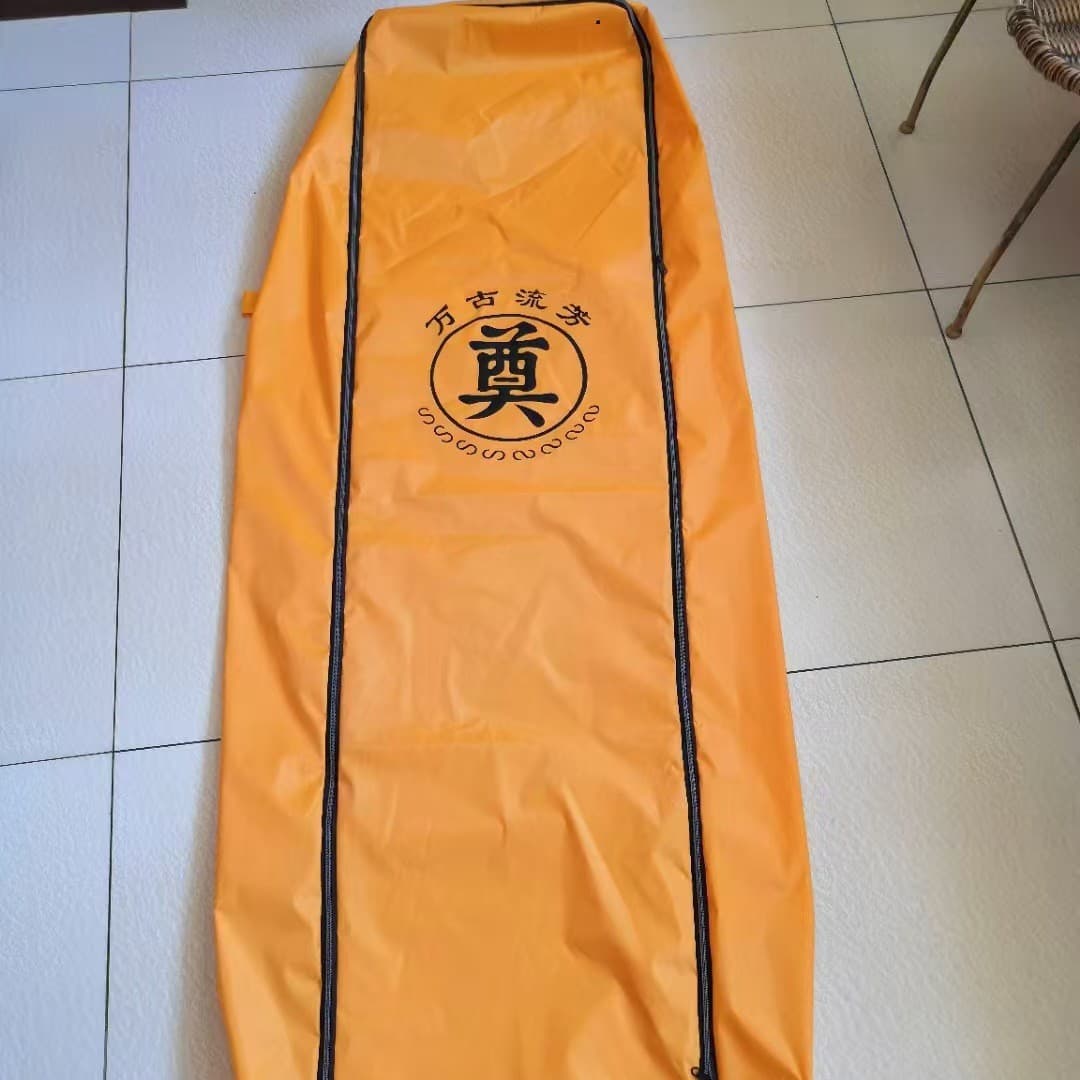 Body bags, corpse bags, carrying bags made of Oxford cloth PVC waterproof fabric, funeral supplies.
