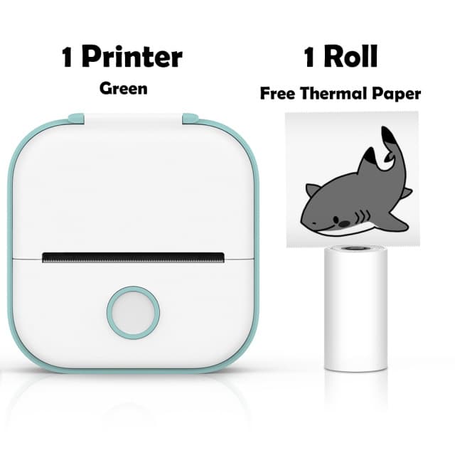 Phomemo T02 Mini Thermal Label Printer Small Home Portable Printer Inkless Error Printer