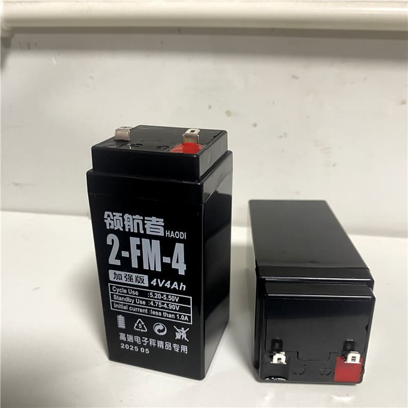 Universal 4V4Ah/20hr Electronic Scale Battery for Commercial Platform Scales and Weighing Systems