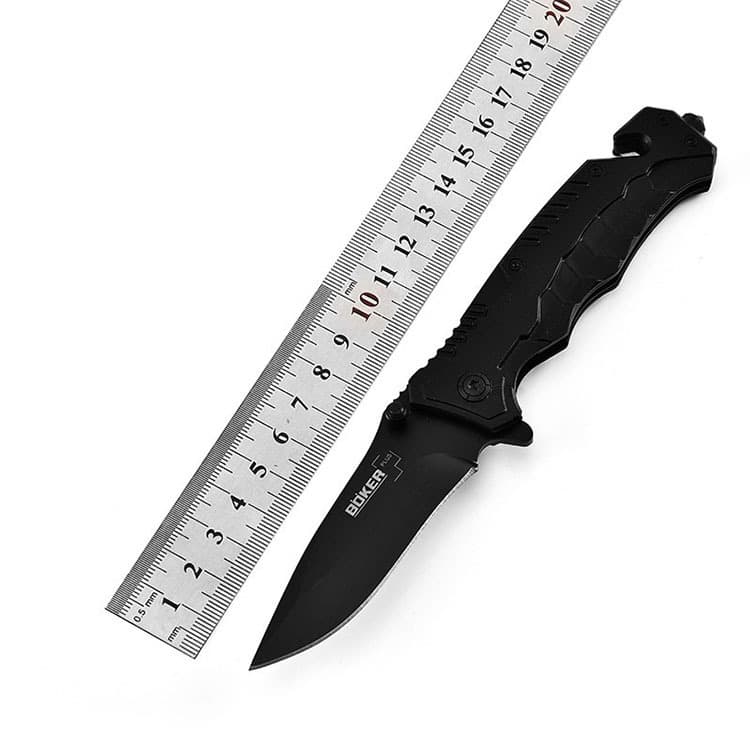 Camping Boker Outdoor Knife High Hardness Folding Knife Portable Multi-function Survival Knife Outdoor Multi-purpose Knife