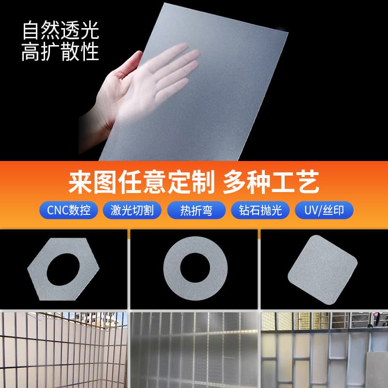 Frosted pvc sheet transparent pvc sheet frosted plastic hard sheet plastic film A3 A4 color PVC film