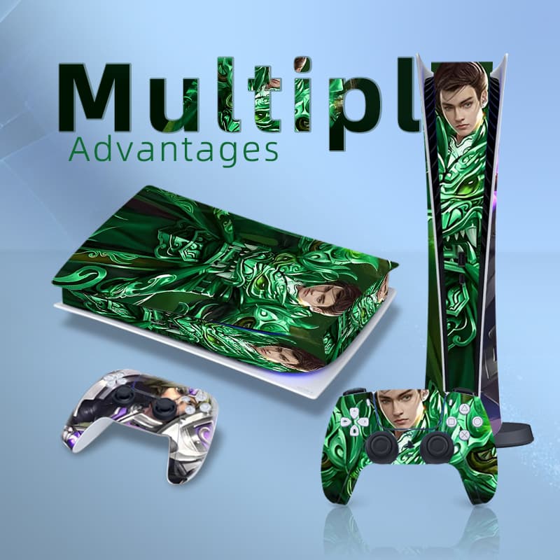 Suitable for ps5 game console stickers digital version game patterns European and American style stickers foreign trade personalized animation color stickers