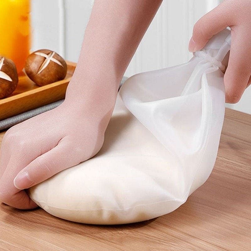 Household kneading dough bag silicone thickened sour dough bag non-stick food grade baking dough bag gadget kitchen supplies