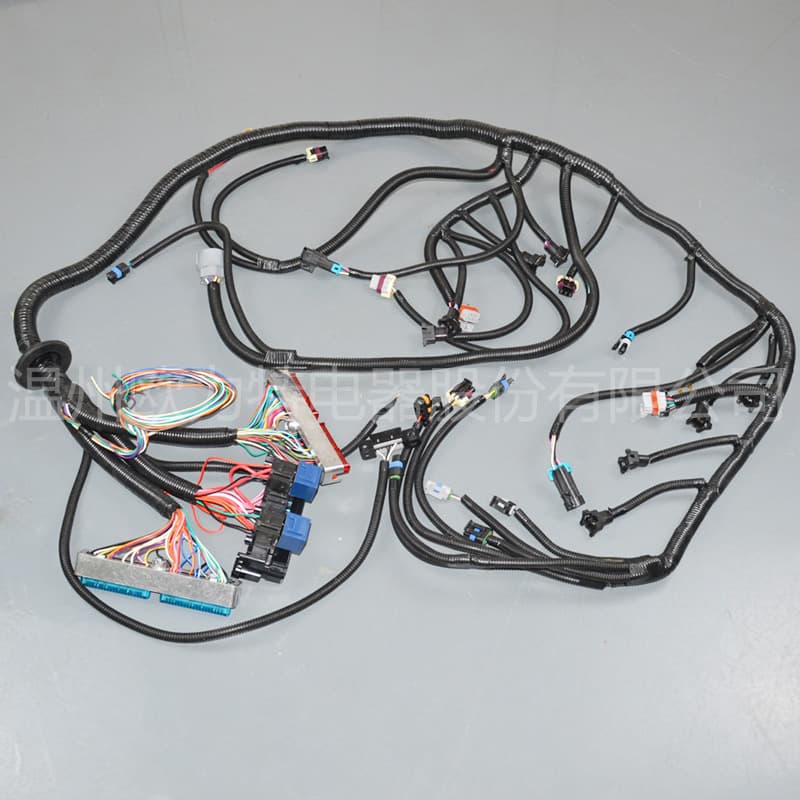 Full Vehicle Wiring Harness Connector Rubber Boot 4L60E DBC LS1 Standalone Harness 4.8, 5.3, 6.0 Cable Drive Automotive