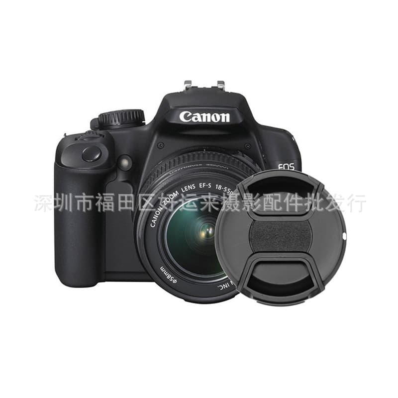 Plain Lens Cap 37-95mm DSLR Camera Lens Dust Cover Center-Pinch Camera Lens Protection Cap