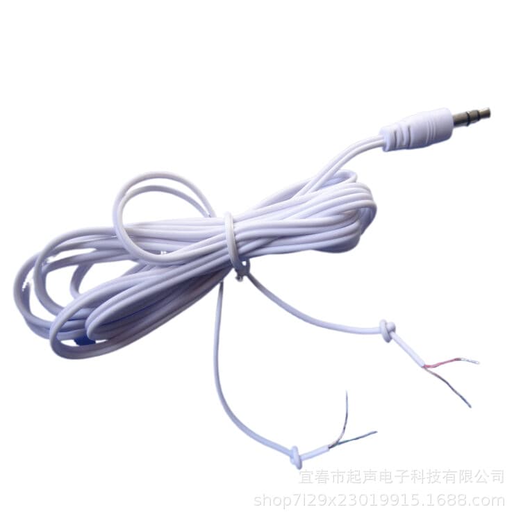White 1428 Wire Semi-Finished Cable, Connection Wire, Speaker Cable Factory Direct Supply