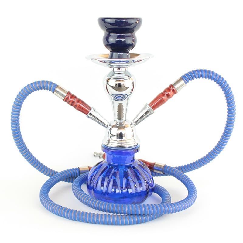 Cross-Border Hot Selling Arabic Hookah Bar Single Tube Double Tube Glass Hookah Shisha Full Set