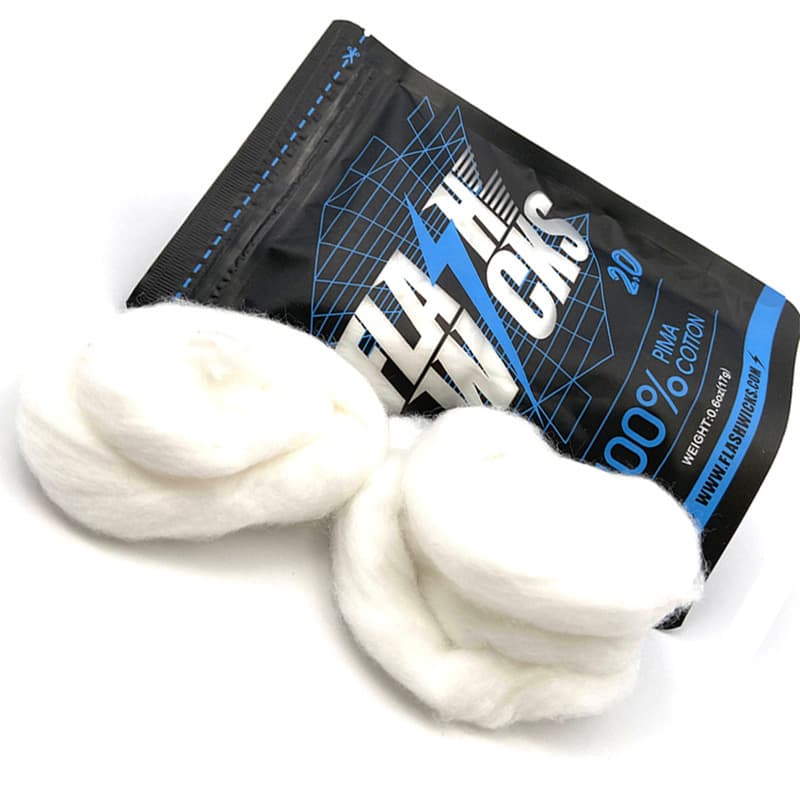 High-Temperature Resistant Flash Cotton Wicks for Vape Oil Guiding Storage Kendo Swordsmanship Cotton Flame Retardant