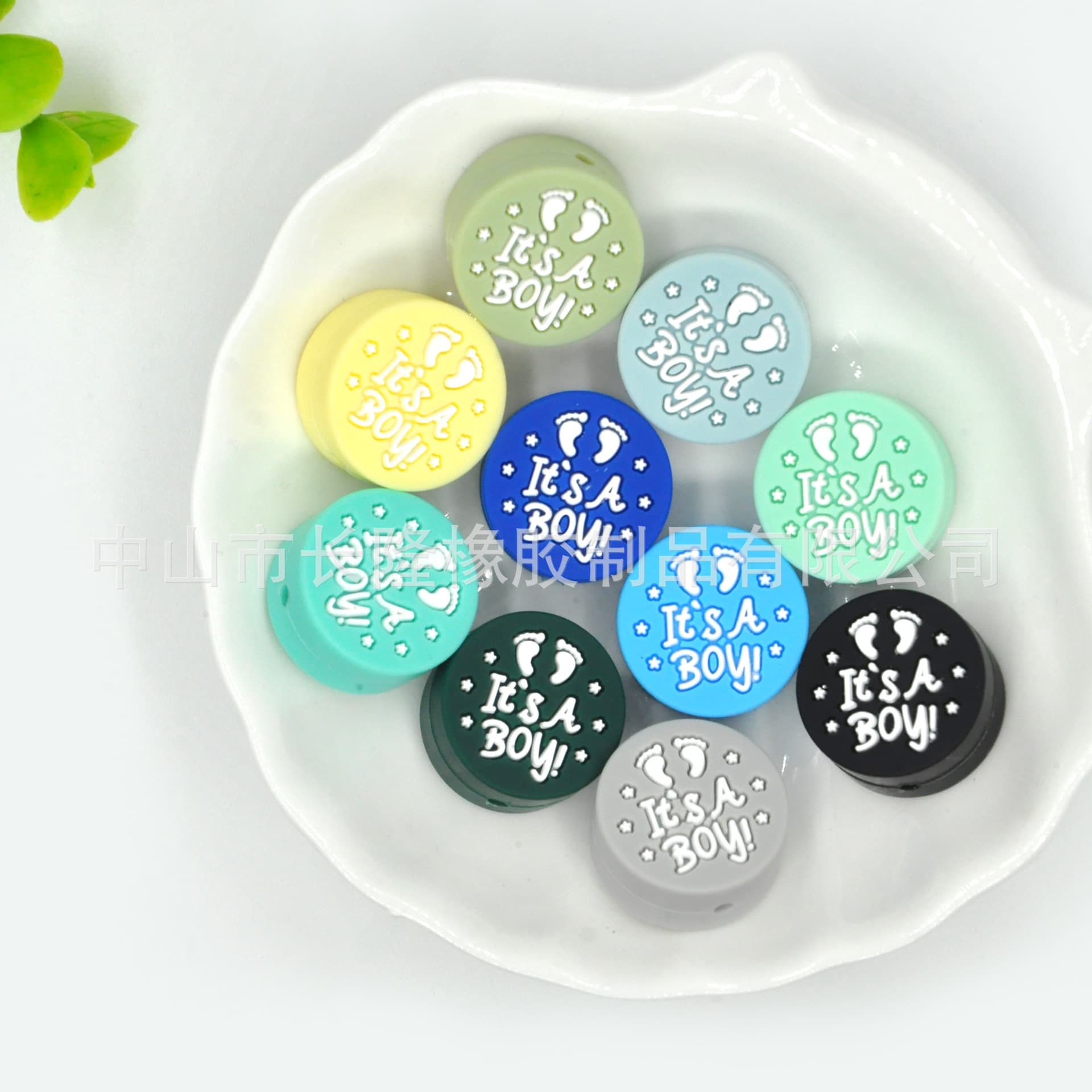 Cross-border New Silicone Beads, Silicone Resin Beads, Baby Teething Toy Silicone Beads, Hot-Selling Loose Beads