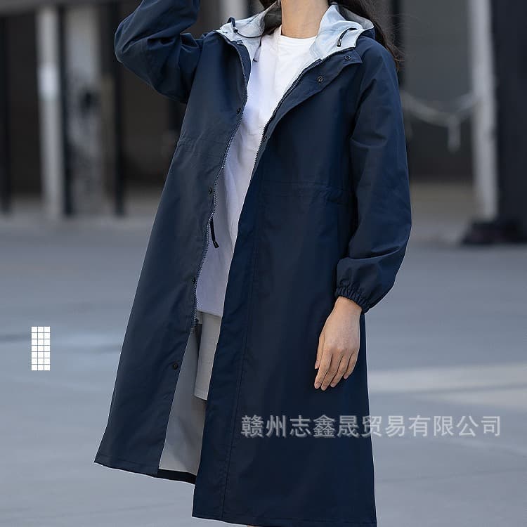 Larus Raincoat for Electric Bike, Cycling, Hiking, Outdoor Riding, Single Person Full Body Long Style Windbreaker