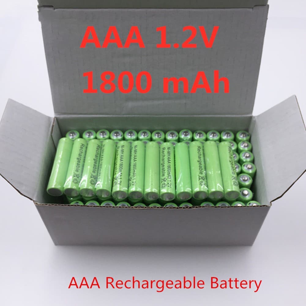 Alkaline Rechargeable Battery Industrial Grade AAA 1800mAh 1.2V Rechargeable Alkaline Toy Battery 4-Pack