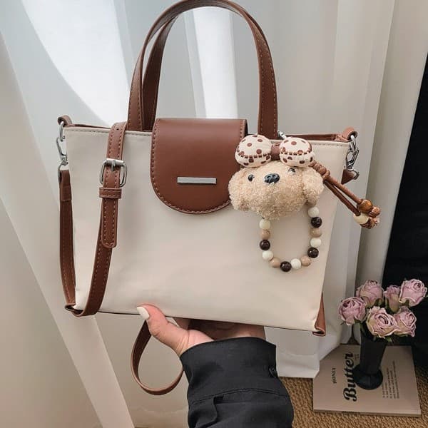 Korean style niche design bag for women 2026 new high-end nylon cloth handbag casual versatile shoulder crossbody bag